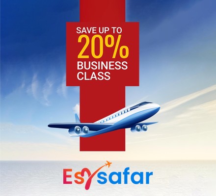  Get Upto 20% Off on Business Class
